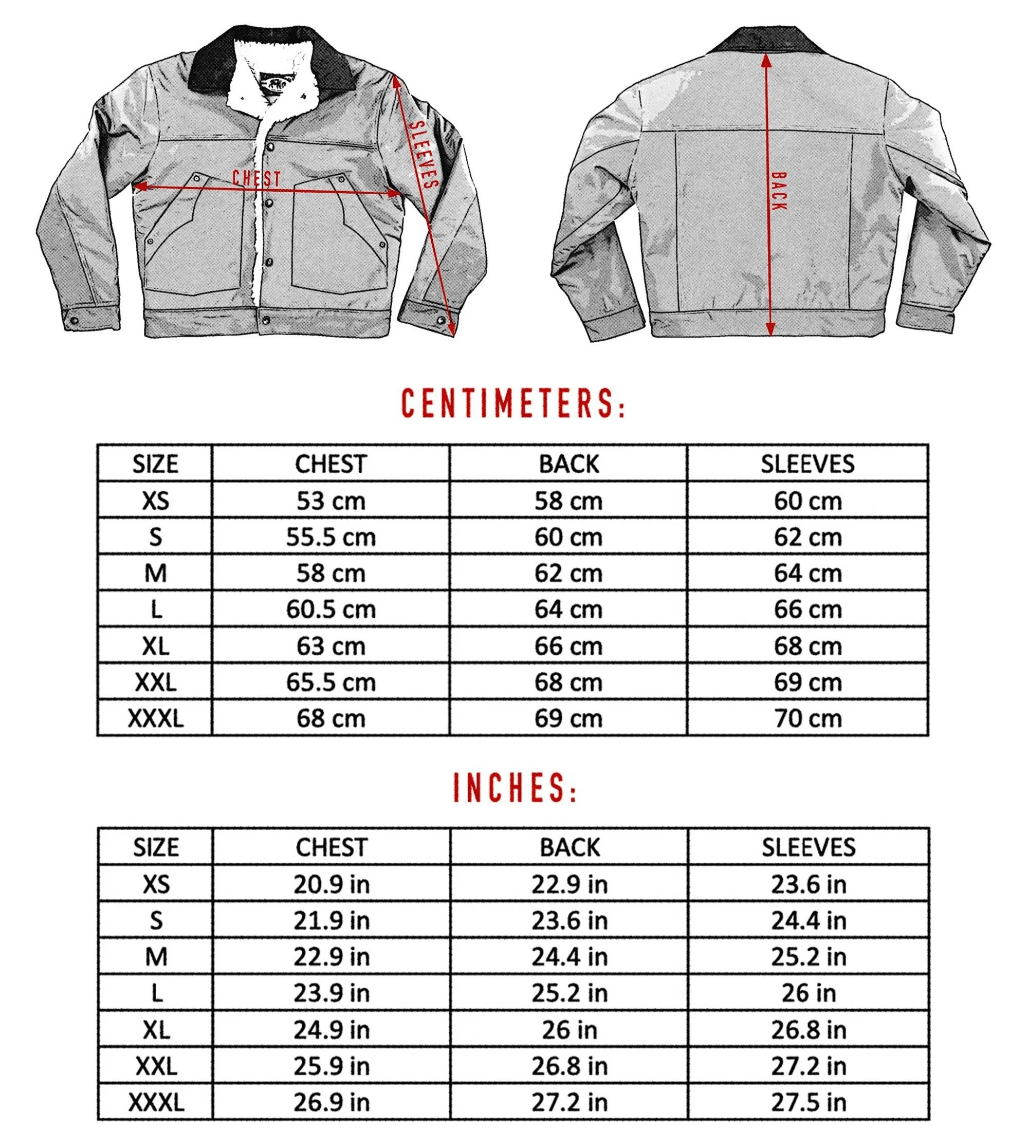 FBC TAILOR & SUPPLY DENIM SHERPA JACKET — FBC TAILOR & SUPPLY